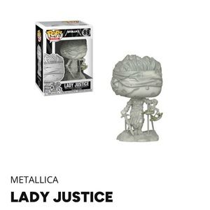 Metallica Lady Justice Funko Pop